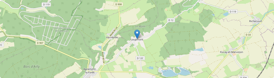 Loupmont - Carte