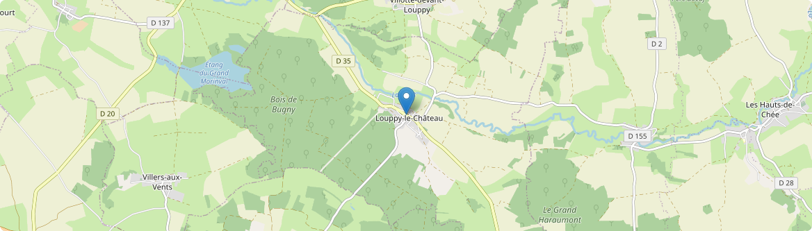 Louppy-le-Château - Carte