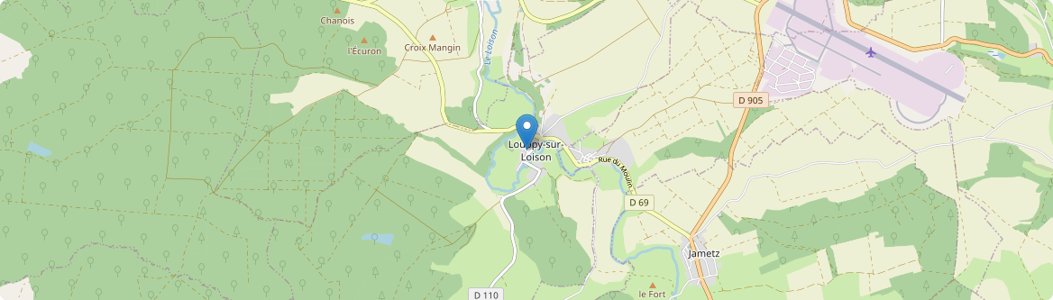 Louppy-sur-Loison - Carte