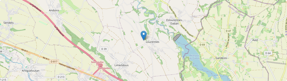 Lourenties - Carte