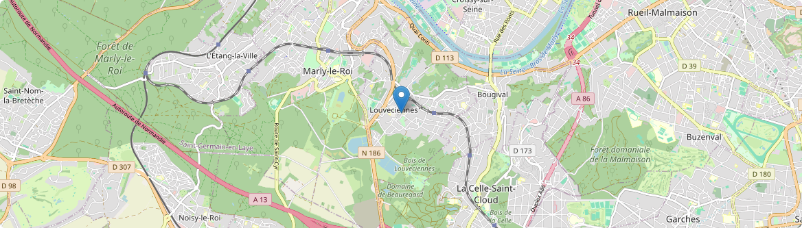Louveciennes - Carte