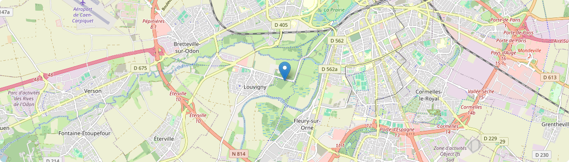 Louvigny - Carte