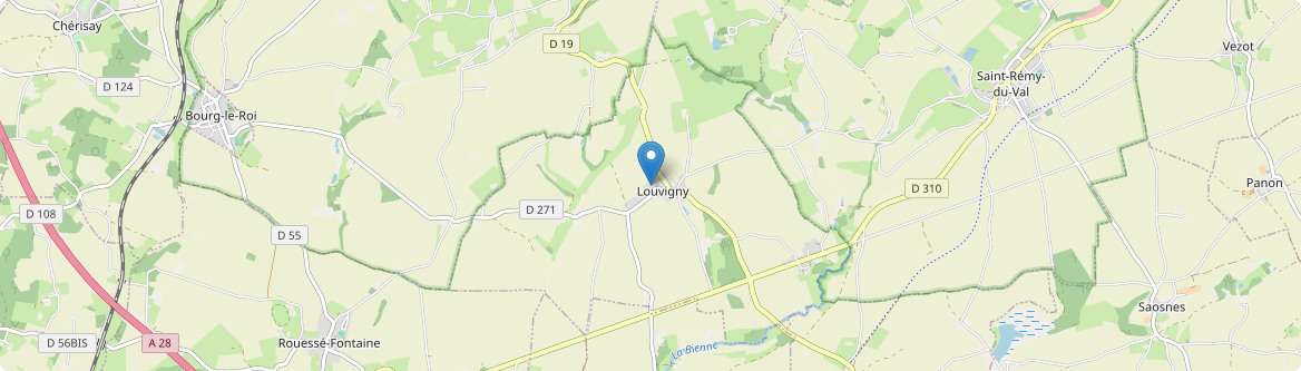 Louvigny - Carte
