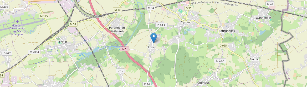 Louvil - Carte