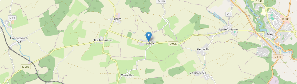Lubey - Carte