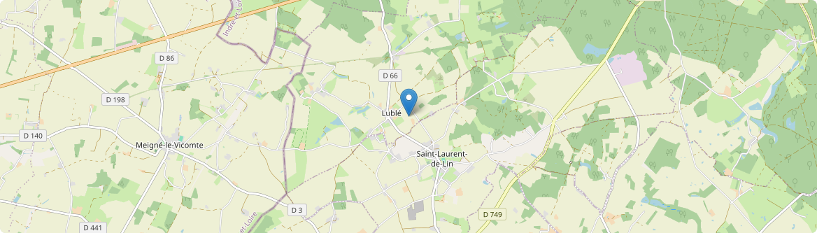 Lublé - Carte