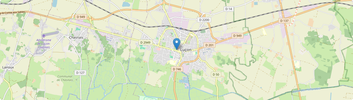 Luçon - Carte