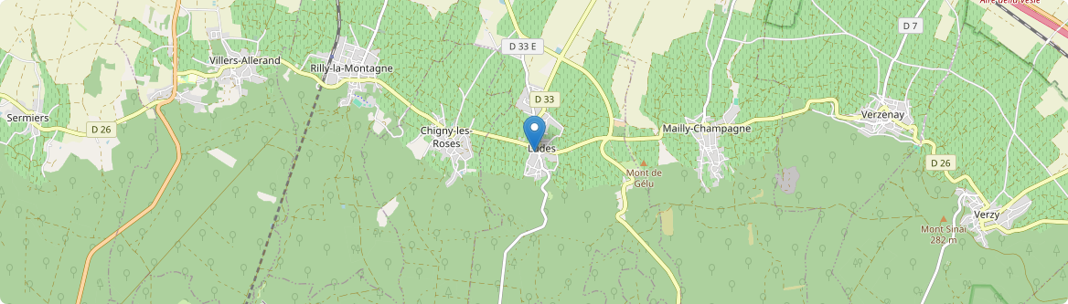 Ludes - Carte
