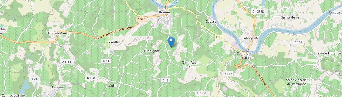 Lugaignac - Carte