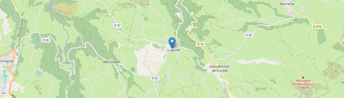 Lugarde - Carte