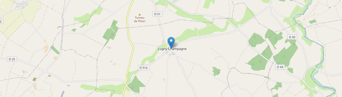Lugny-Champagne - Carte