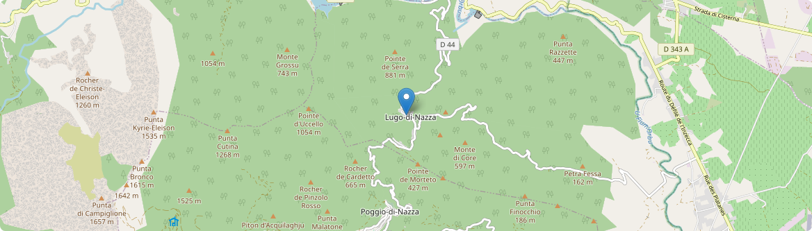Lugo-di-Nazza - Carte