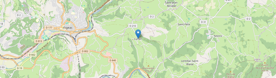 Lunan - Carte
