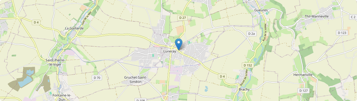 Luneray - Carte