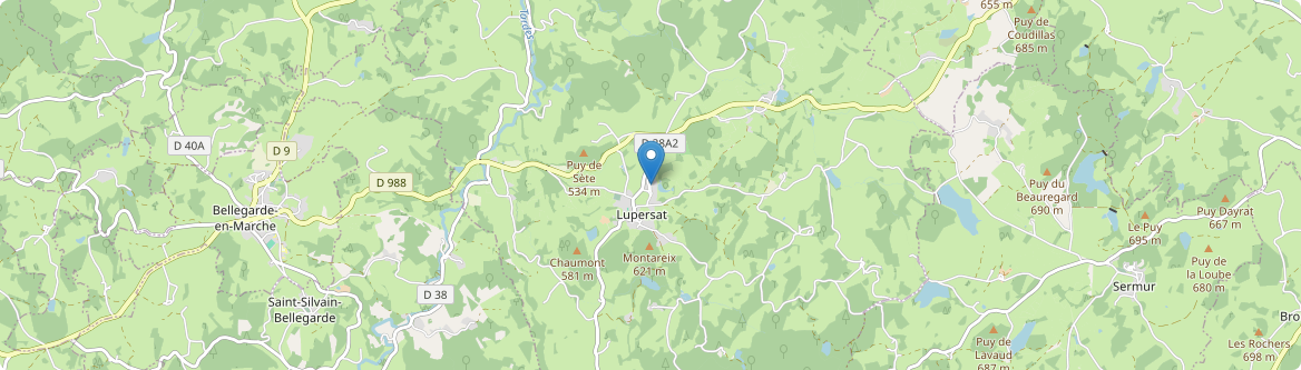 Lupersat - Carte