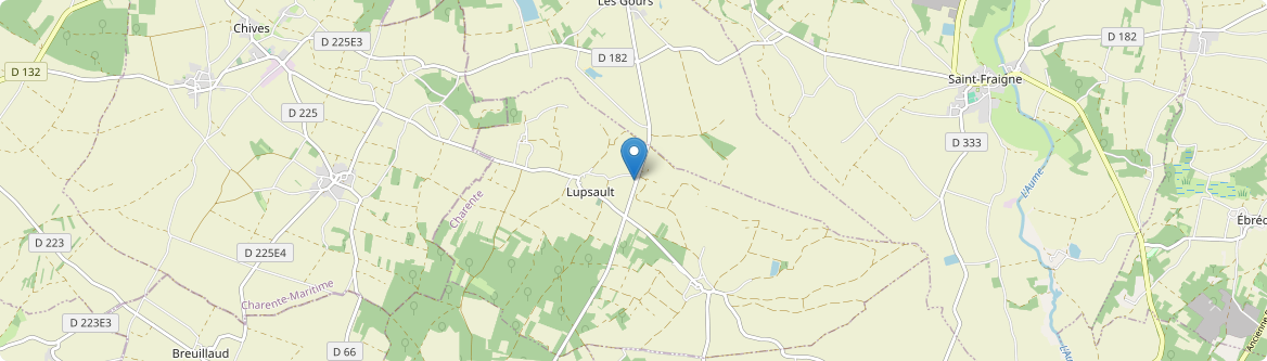 Lupsault - Carte