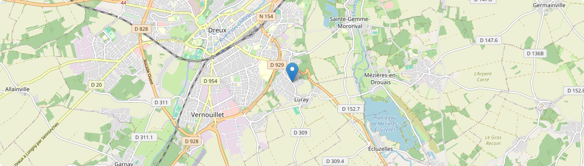 Luray - Carte