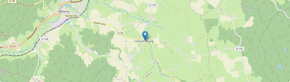 Lurcy-le-Bourg - Carte