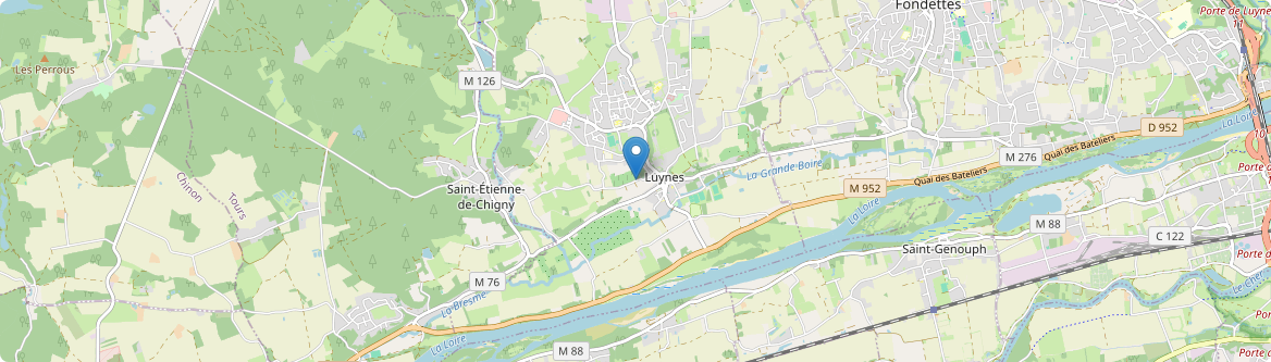 Luynes - Carte