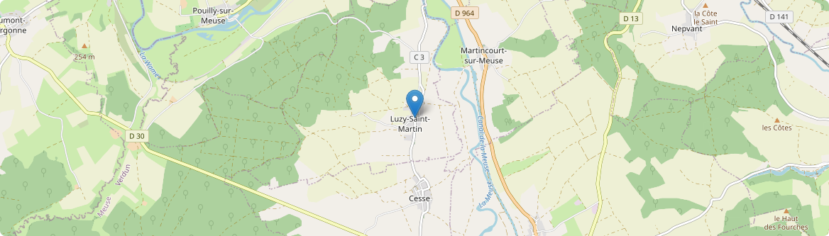 Luzy-Saint-Martin - Carte
