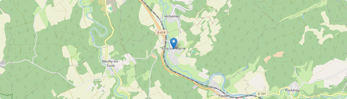 Luzy-sur-Marne - Carte