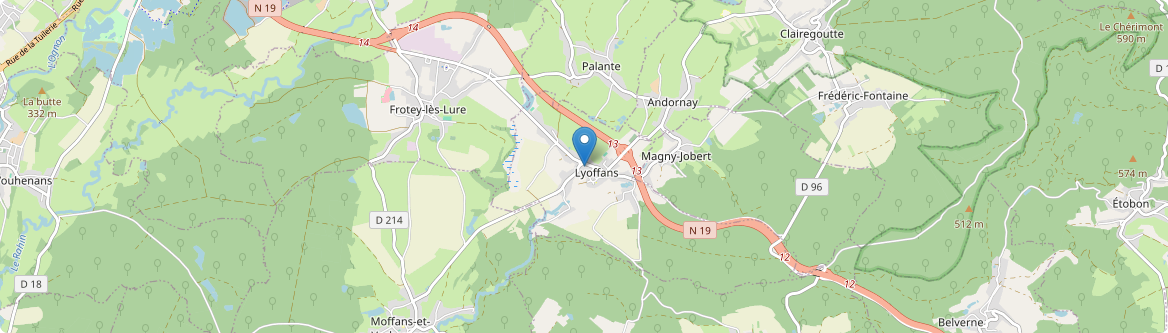 Lyoffans - Carte