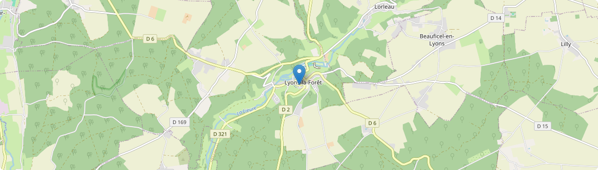 Lyons-la-Forêt - Carte