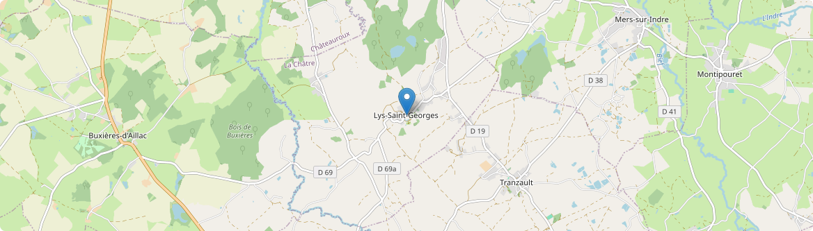 Lys-Saint-Georges - Carte