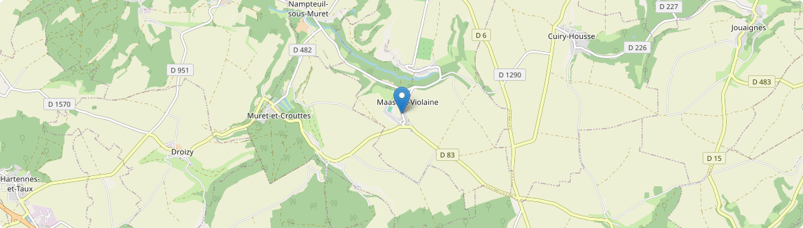 Maast-et-Violaine - Carte