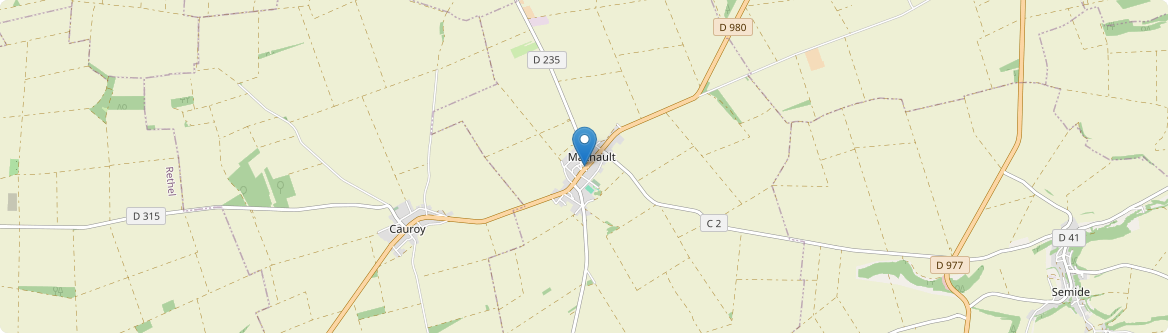 Machault - Carte