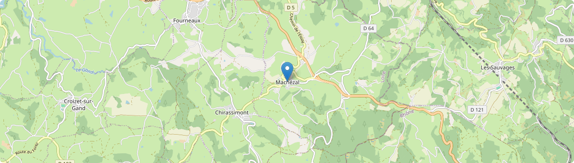 Machézal - Carte