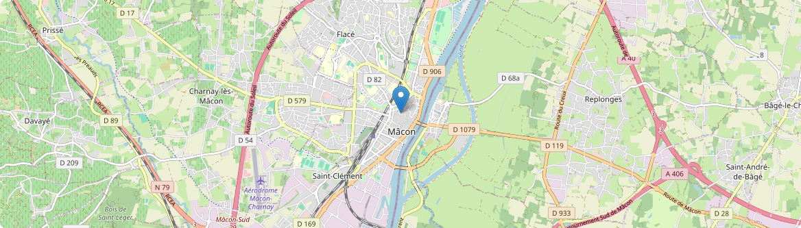 Mâcon - Carte