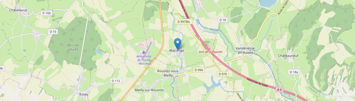 Maconge - Carte