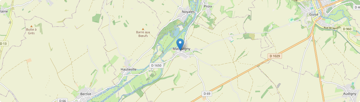 Macquigny - Carte