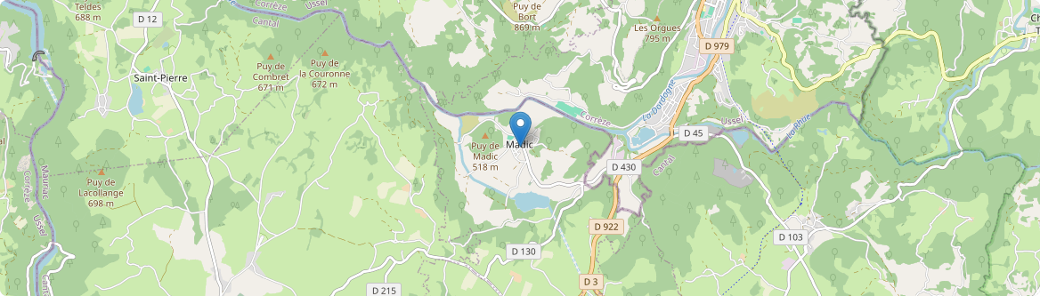 Madic - Carte