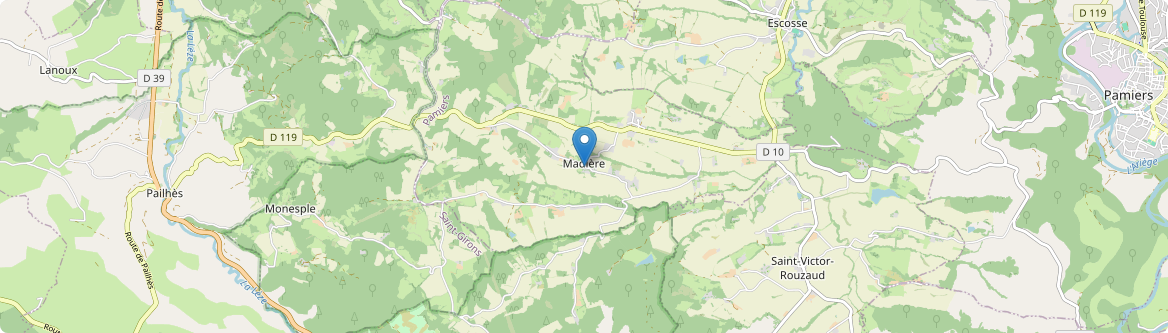 Madière - Carte