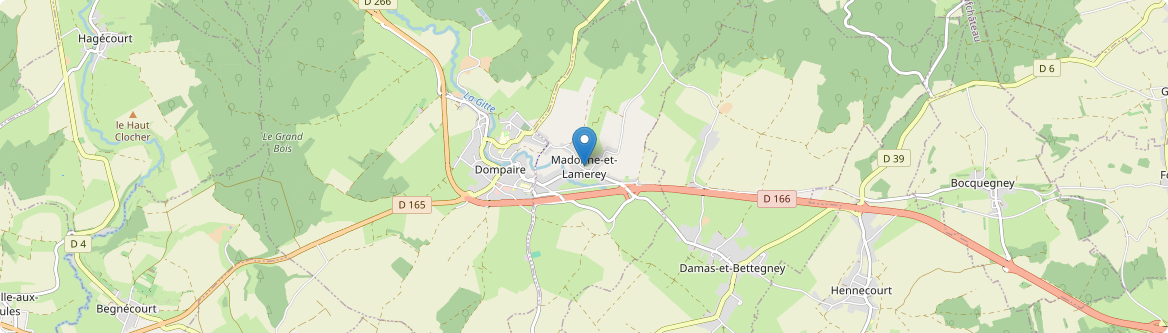 Madonne-et-Lamerey - Carte