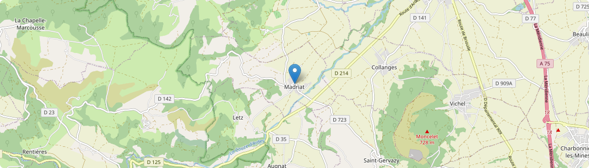 Madriat - Carte