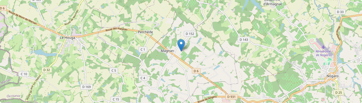 Magnan - Carte