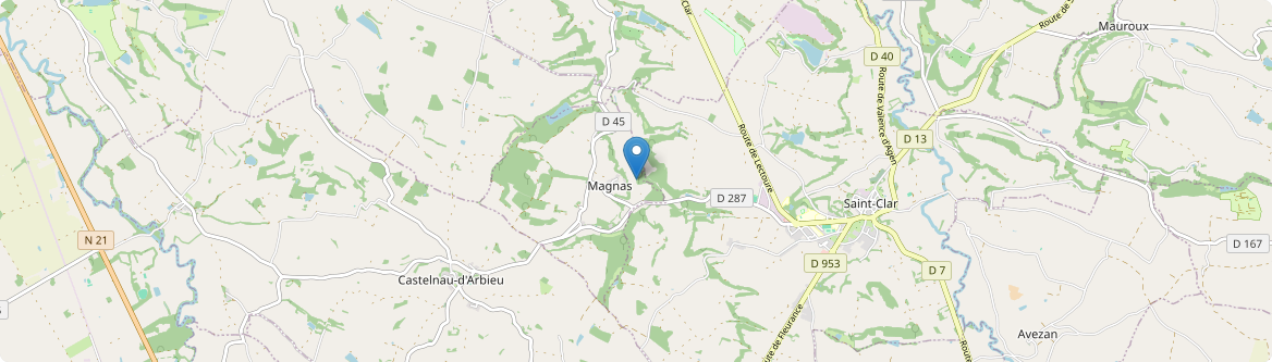 Magnas - Carte
