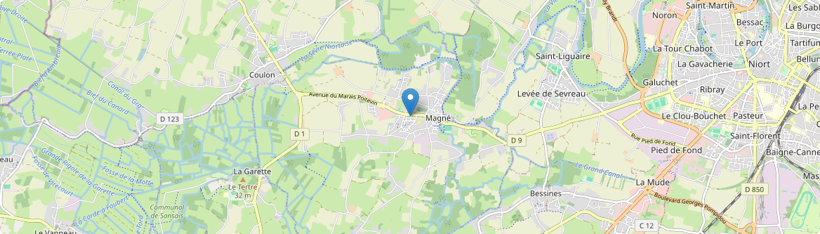 Magné - Carte