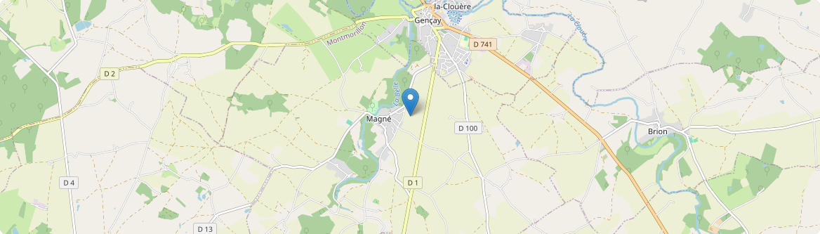Magné - Carte