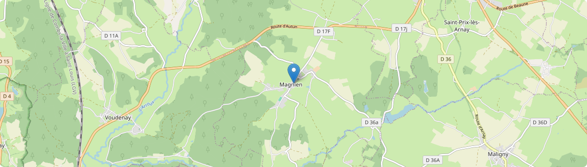 Magnien - Carte