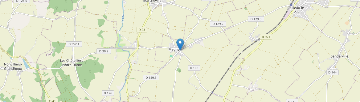 Magny - Carte