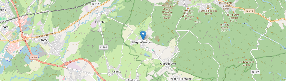 Magny-Danigon - Carte