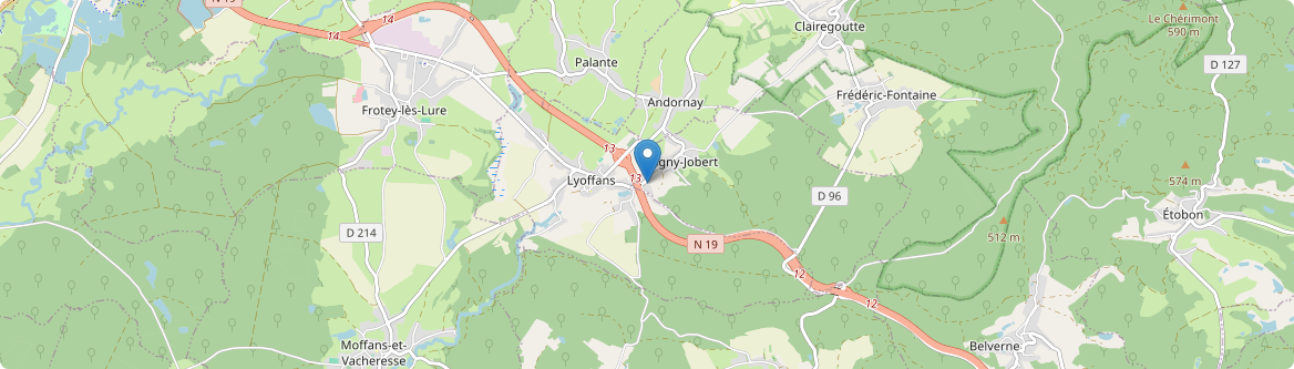 Magny-Jobert - Carte