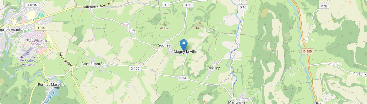 Magny-la-Ville - Carte