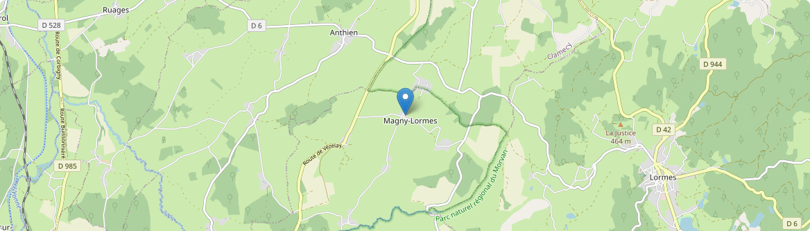 Magny-Lormes - Carte
