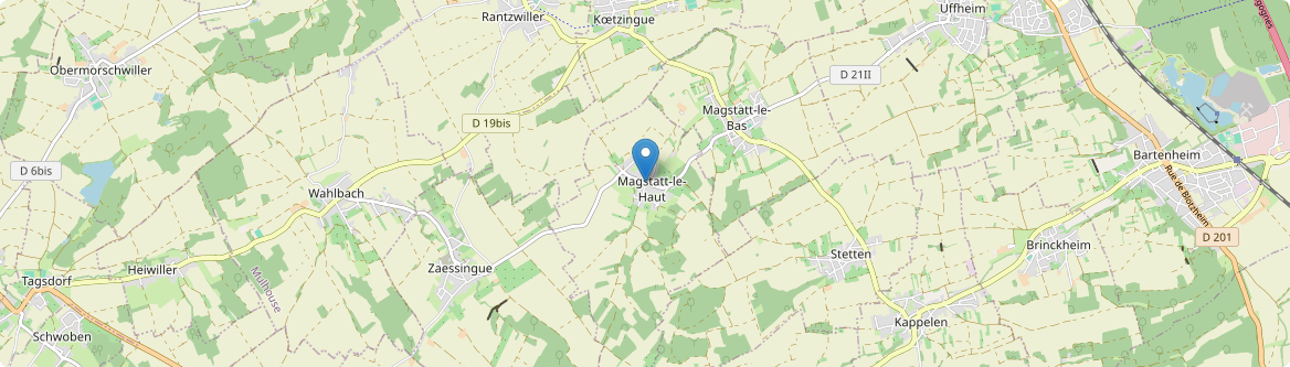 Magstatt-le-Haut - Carte