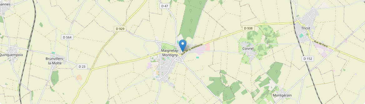 Maignelay-Montigny - Carte